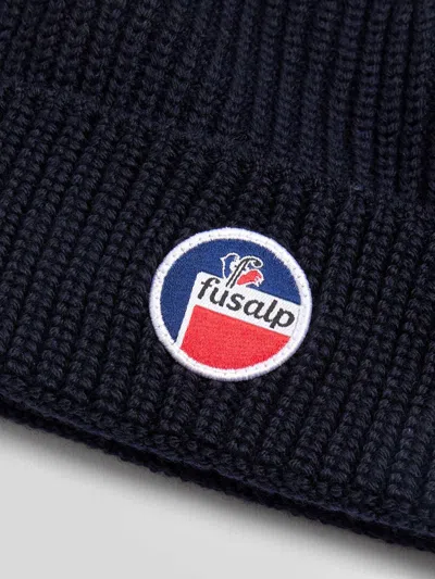 Fusalp Corneless Wool Hat In Dark Blue