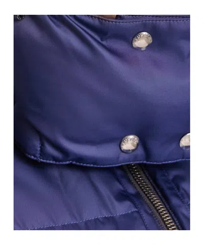 Fusalp Long-sleeved Down Jacket In Blue