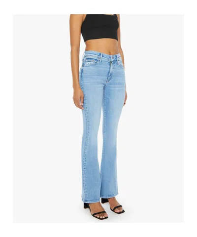 Mother Weekender Jean In Blessing In Disguise In Blue