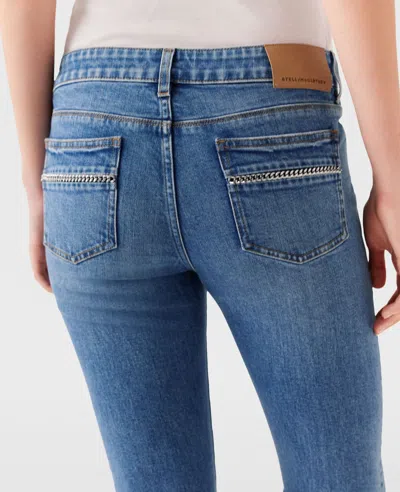 Stella Mccartney Belt-loop Jeans In Blue