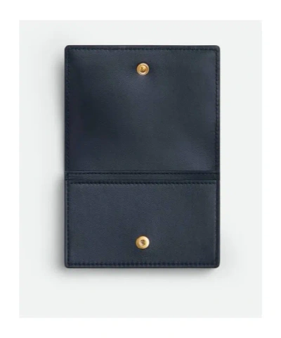 Bottega Veneta Angolo Credit Card Case In Space Color/persimmon/sea Space Color/persimmon Color/seaweed Color/natural Color Algae Color/natura