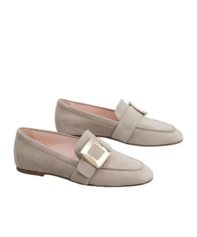 Roger Vivier Push On Loafers In Grey
