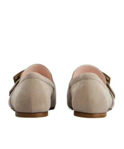 Roger Vivier Push On Loafers In Grey
