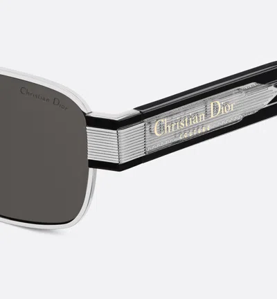 Dior Rectangle Sunglasses In Black