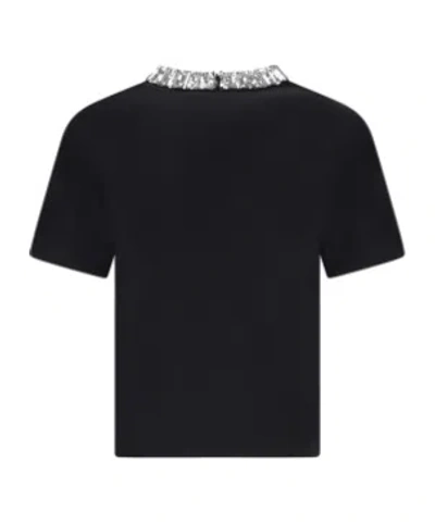 Valentino Short-sleeved T-shirt In Black
