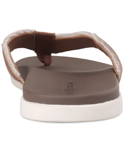 Club Room Men's Ralstonn Slip-on Thong Sandals, Exclusively At Macy's In Hummus