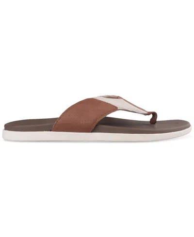 Club Room Men's Ralstonn Slip-on Thong Sandals, Exclusively At Macy's In Hummus