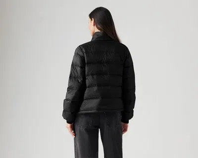 Levi's Polly Packable Down Puffer Jacket In Black