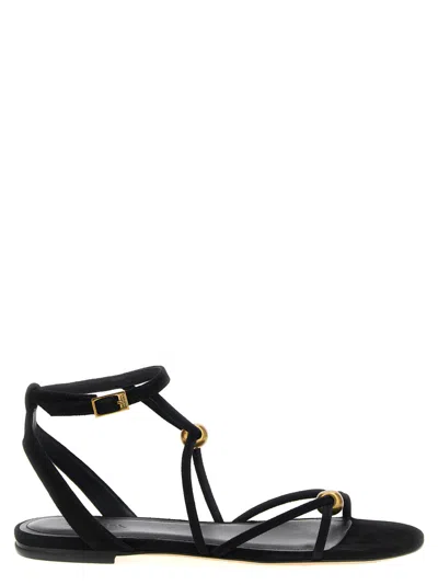 Isabel Marant Aeza Sandals In Black