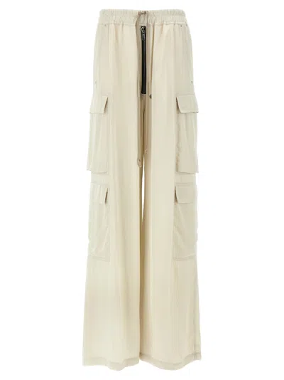 Rick Owens Men's Cargobelas Dinge Trousers In Beige
