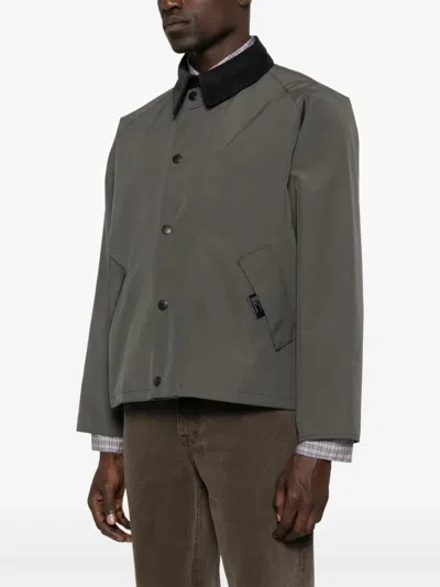 Barbour Transporter Jacket In Grey
