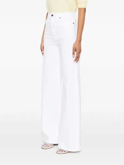 Khaite Dane Jeans In White