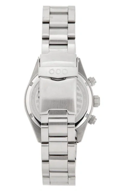 Out Of Order Sporty Chronograph Bracelet Watch, 40mm In Peach