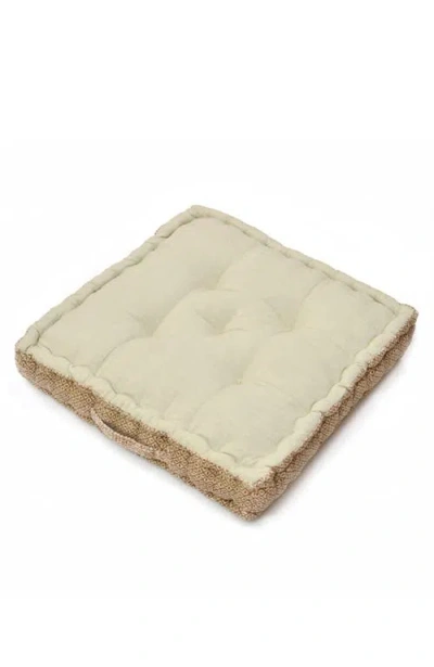 Verve Culture Block Print Meditation Cushion In Block Print