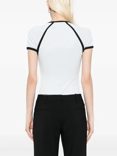 Christopher Esber Concave Bodysuit In Blue