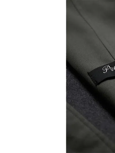 Prototypes Cut Out-detail Coat In Grey