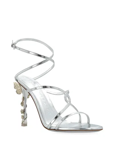 Sophia Webster Heeled Sandals 'enchantress' In Silver