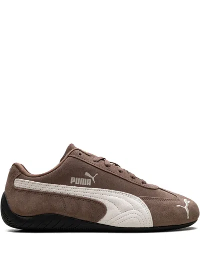 Puma Speedcat Archive Brown Sneakers With Side Logo In Suede Unisex