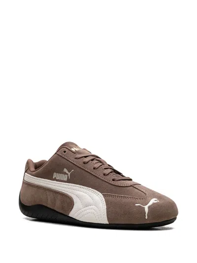 Puma Speedcat Archive Brown Sneakers With Side Logo In Suede Unisex