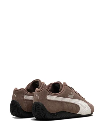 Puma Speedcat Archive Brown Sneakers With Side Logo In Suede Unisex