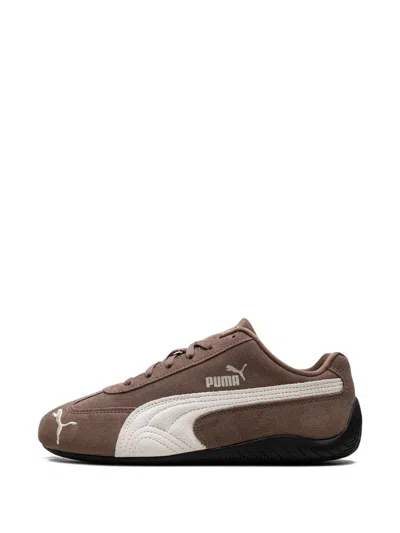 Puma Speedcat Archive Brown Sneakers With Side Logo In Suede Unisex