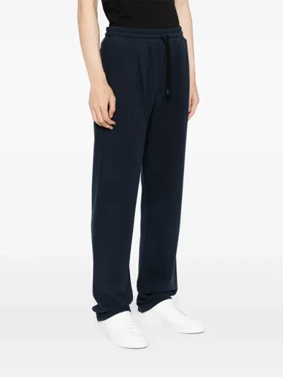 Kiton Drawstring Pants In Blue