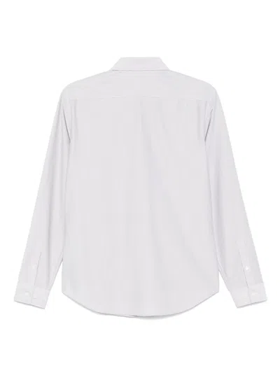 Theory Irving Shirt In Relaxed Linen In White