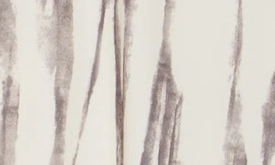 Patrizia Luca Patterned High-low Button-up Shirt In Grey