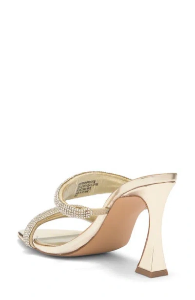 Steve Madden Harper Slide Sandal In Gold Multi