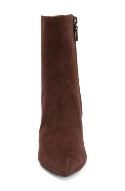 Stuart Weitzman Renegade Block Heel Bootie In Walnut