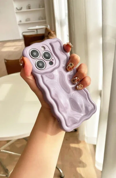 Auramma Meteorite Iphone 15 Pro Max Case In Lavender