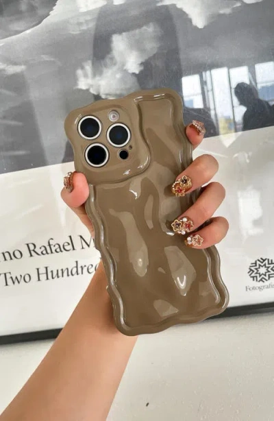 Auramma Meteorite Iphone 16 Pro Max Case In Khaki