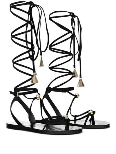 Isabel Marant Azzi Sandals In Black