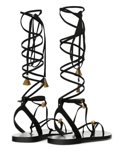 Isabel Marant Azzi Sandals In Black