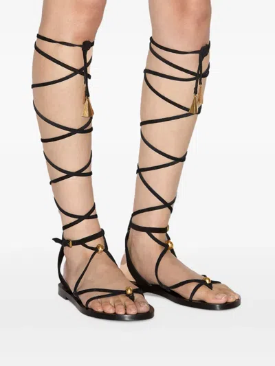 Isabel Marant Azzi Sandals In Black