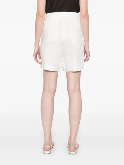 Iris Von Arnim Linen Shorts In White