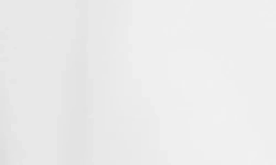 Alaïa Asym Belt Dress In Poplin In Blanc