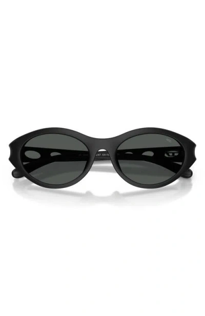 Diesel Mod. Dl 3005u In Matte Black/dark Grey