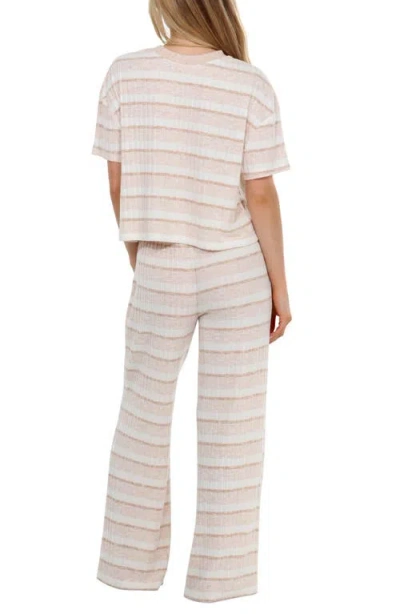 Honeydew Take It Easy Pajamas In Mellow Stripe
