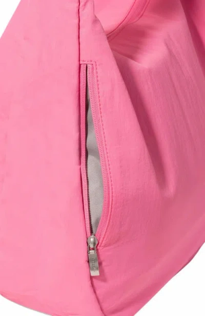 Baggallini Swift Hobo Crossbody In B-lite Bloom Pink