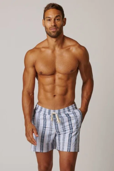 Leisure Lab Hamptons Swim Trunk In Shoreline