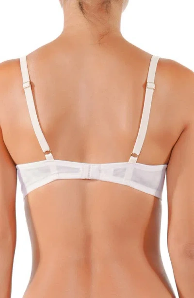 Huit Boheme Underwire Bra In Floral White