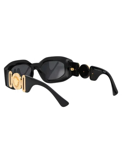Versace 0ve4425u Sunglasses In Gb1/87 Black