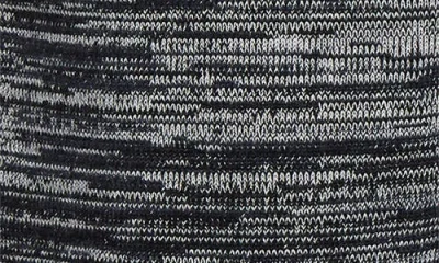 Waste Yarn Project James Space Dye One Of A Kind Drawstring Shorts In Black Melange