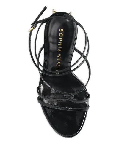 Sophia Webster 120mm Enchantress Sandals In Black