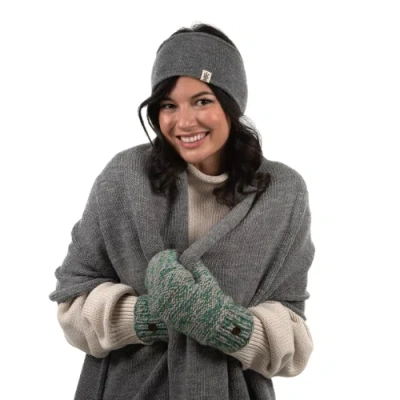 Nirvana Designs Air Wrap Scarf In Olive