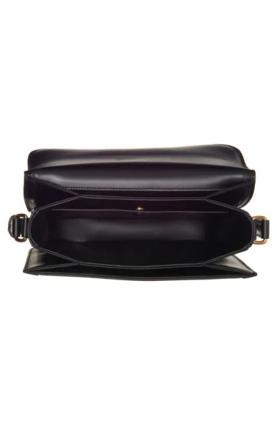 Valentino Garavani 9to5 Leather Shoulder Bag With Vlogo Signature Closure In Black
