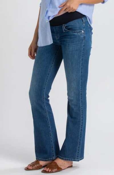 Pietro Brunelli Maternity Maternity Pietro Brunelli Slim Bootcut Jeans In Blue