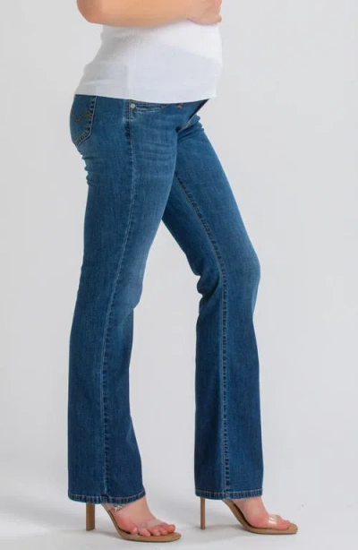 Pietro Brunelli Maternity Maternity Pietro Brunelli Slim Bootcut Jeans In Blue