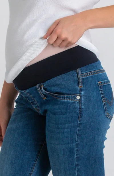 Pietro Brunelli Maternity Maternity Pietro Brunelli Slim Bootcut Jeans In Blue